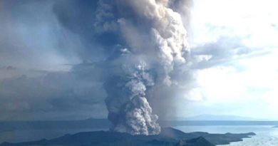 Evacuan a residentes de las villas cerca de Manila por erupción del Volcán Taal en Filipinas