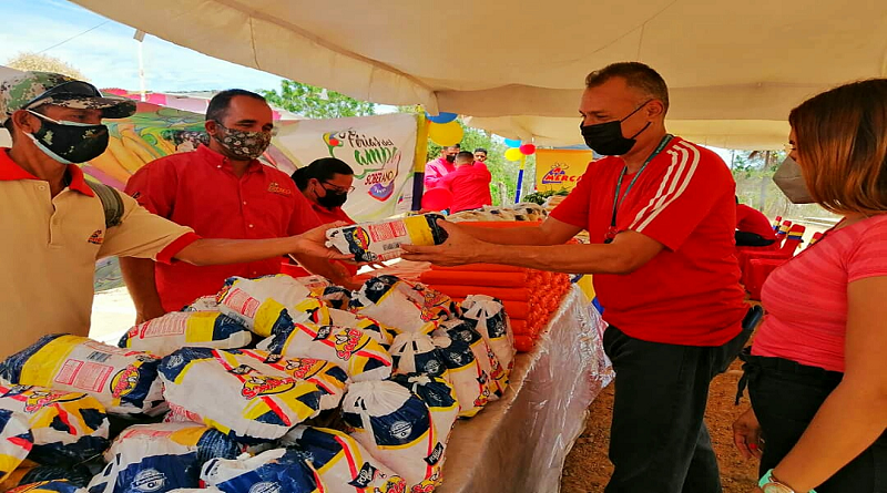 Misión Alimentación atendió a 650 familias en el estado Anzoátegui
