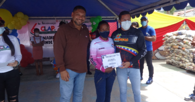 CLAP Morón recibe reconocimiento por defender alimentación del pueblo