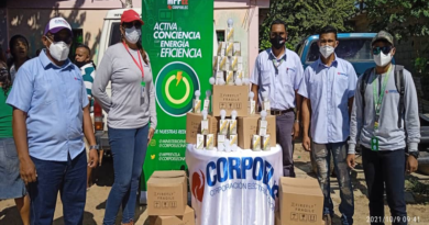 Corpoelec entregó 3 mil 500 bombillos con tecnología LED en Apure