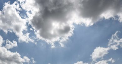 Inameh prevé este miércoles cielo parcialmente nublado en gran parte del país