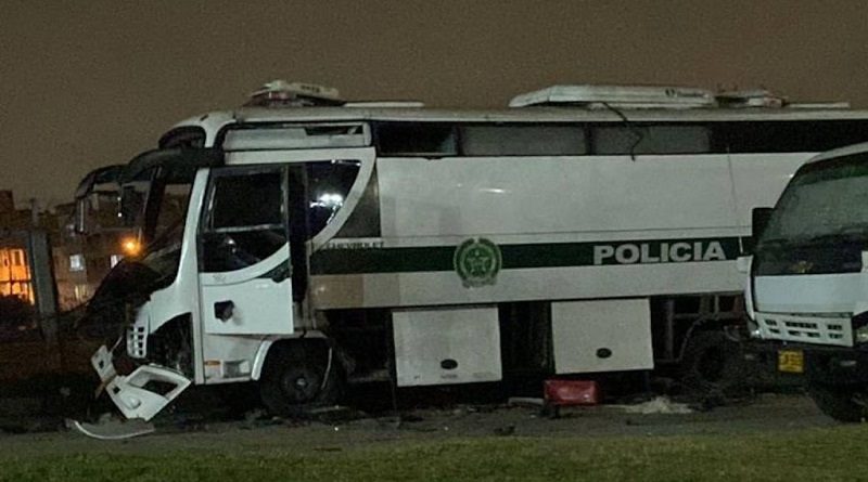 Explota artefacto en cercanías de una estación de Policía en Bogotá