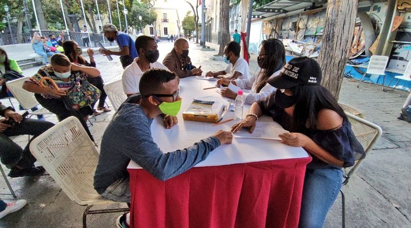 Inició registro de la iglesia evangélica en la plaza Bolívar de Caracas