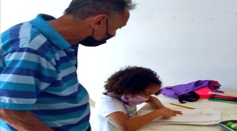 Realizan taller de caricatura en comunidad Caja de Agua en Yaracuy