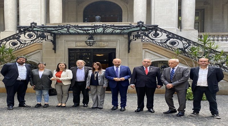 Comisión Especial de la AN sostiene encuentro con delegación de Parlasur en Buenos Aires