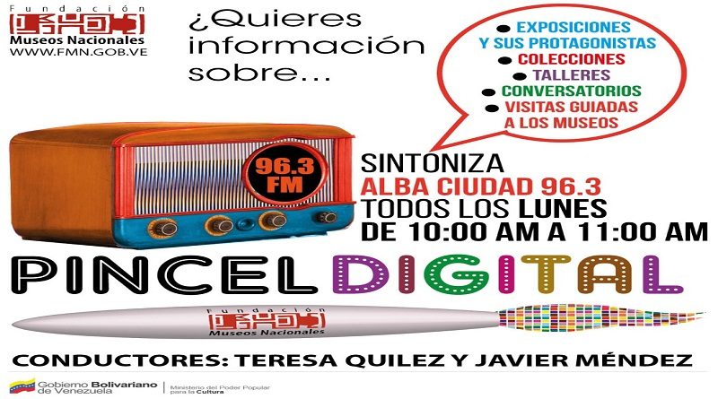 Regresa el programa “Pincel Digital” por Alba Ciudad 96.3 FM