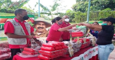 Distribuyen proteína animal a más de 300 familias de San Vicente en Monagas