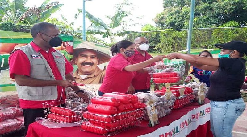 Distribuyen proteína animal a más de 300 familias de San Vicente en Monagas