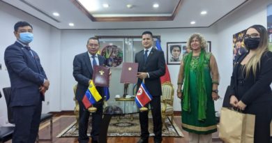 Venezuela y Corea del Norte suscriben memorándum sobre cooperación deportiva