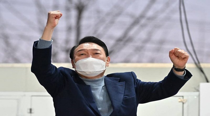 Yoon Suk-yeo fue electo como nuevo presidente de Corea del Sur