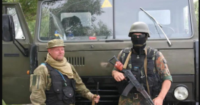 Milicianos del batallón de Azov (Foto: Wikimedia Commons)