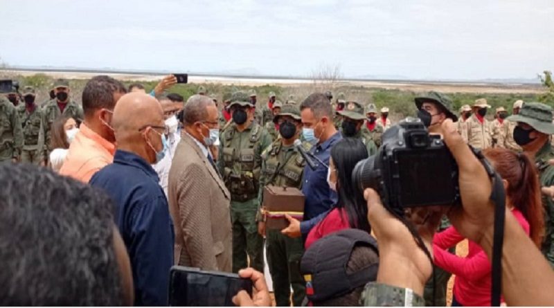 Reciben restos simbolicos del G/J Manuel Piar en Bolívar