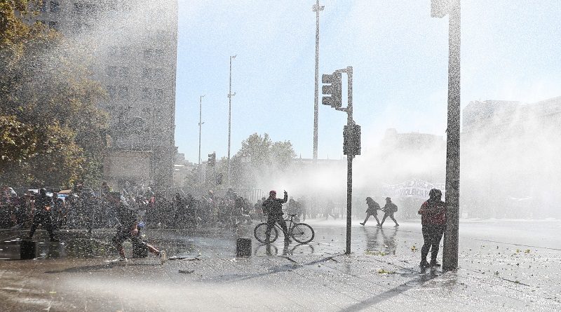 Se intensifican las protestas en Chile