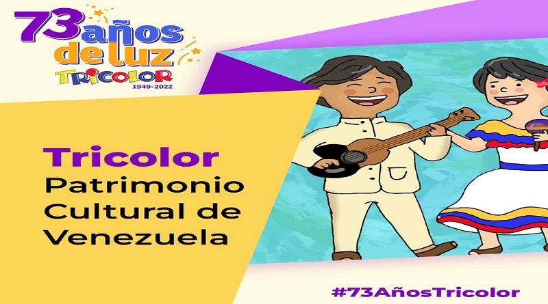 Tricolor cumple 73 años llevando educación y alegría a los estudiantes de la Patria Bolivariana