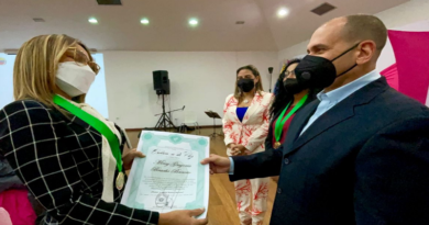 Condecoran a funcionarias de los Organismos de Seguridad Ciudadana en el mes de la mujer