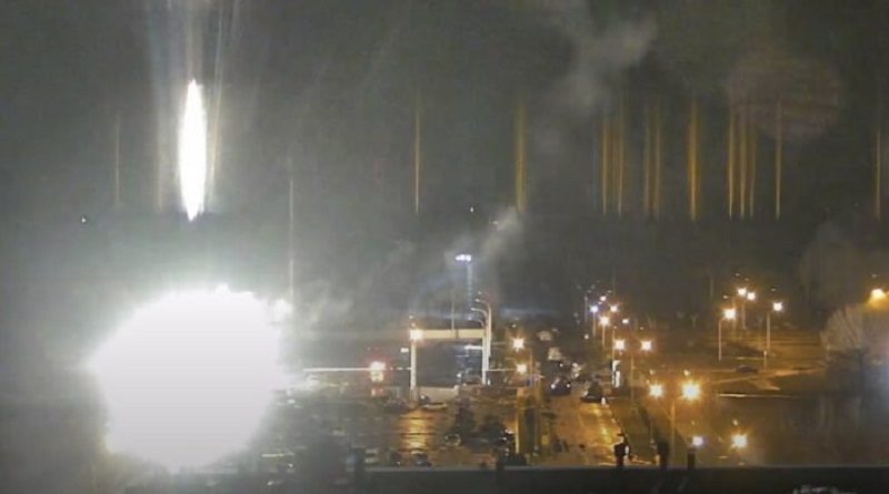 Rusia denuncia que Nacionalistas ucranianos intentaron provocar fuego en planta nuclear de Zaporiyia
