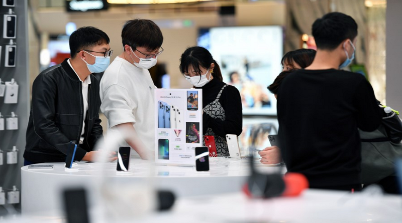 Industria de fabricación de productos electrónicos de China registra expansión constante