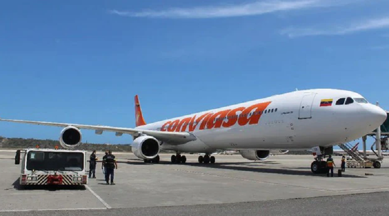 Inauguran vuelo de Conviasa hacia el nuevo Aeropuerto Felipe Ángeles de México