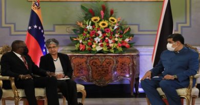 Presidente Nicolás Maduro recibe Cartas Credenciales de nuevo embajador de Trinidad y Tobago