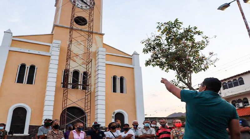Rehabilitan casco histórico de Las Tejerías en Aragua