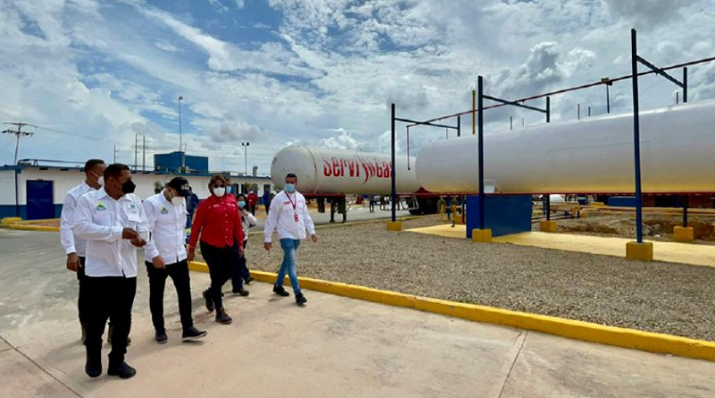 Reinauguran planta de llenado de gas doméstico Alí Primera en Falcón