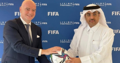 Presidente de la FIFA califica como evento pacífico al Mundial de fútbol Qatar 2022