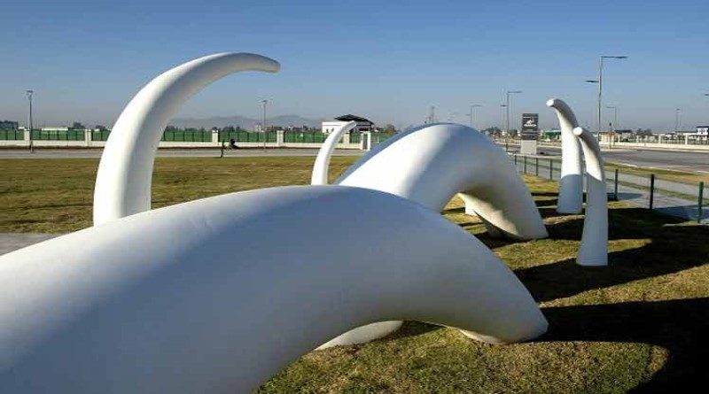 Nuevo aeropuerto internacional de México coexiste con centro arqueológico