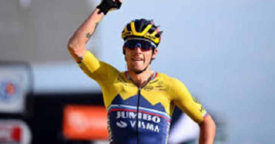 Esloveno Roglic gana carrera ciclística París-Niza