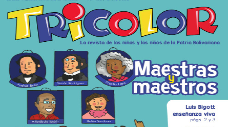 Revista Tricolor celebra 73 años llevando educación y alegría a los estudiantes de la Patria