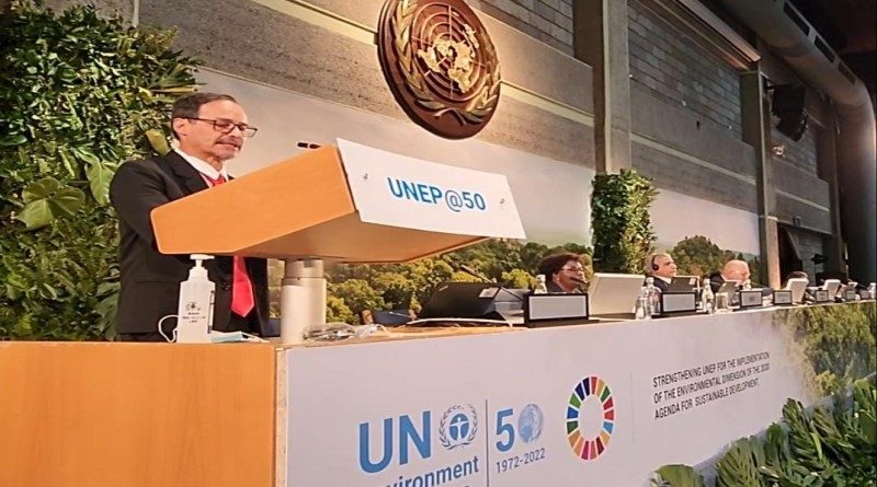 Venezuela propone abordar la crisis planetaria multidimensional en Asamblea de la ONU para el medio ambiente