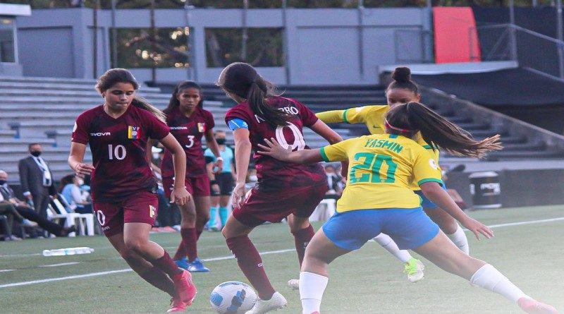 Vinotinto Sub-17 Femenina cae ante Brasil y se despide del Suramericano Uruguay 2022