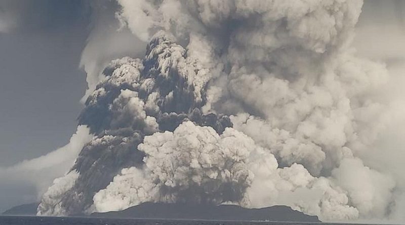 Estudio muestra que erupciones de volcán Tonga tienen menor impacto de enfriamiento