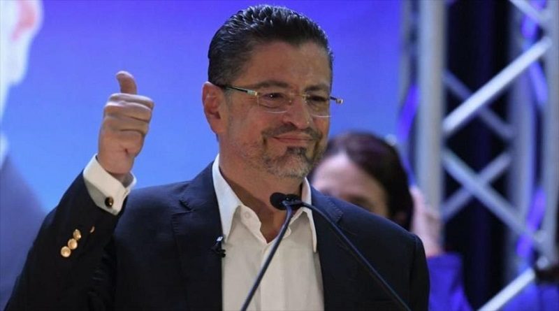 Rodrigo Chaves gana la Presidencia de Costa Rica con un 52,9% de los votos