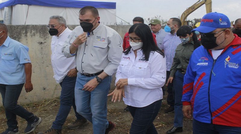 Reactivadas obras del Sistema Ferroviario en el tramo Aragua