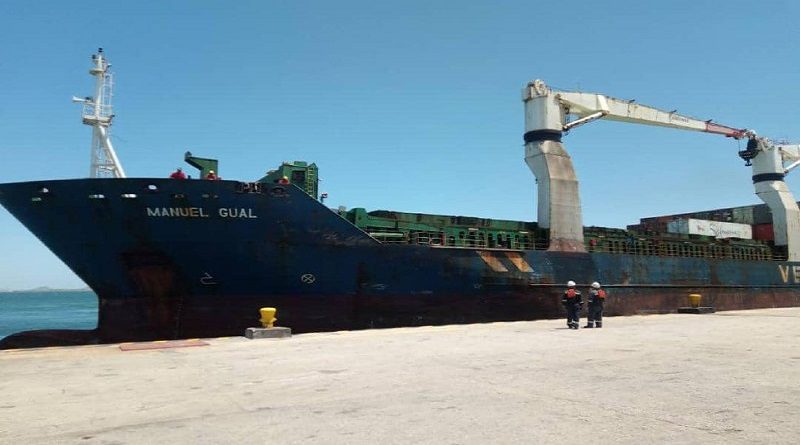 Arriban más de 4 mil toneladas de alimentos en buque de Venavega a Nueva Esparta