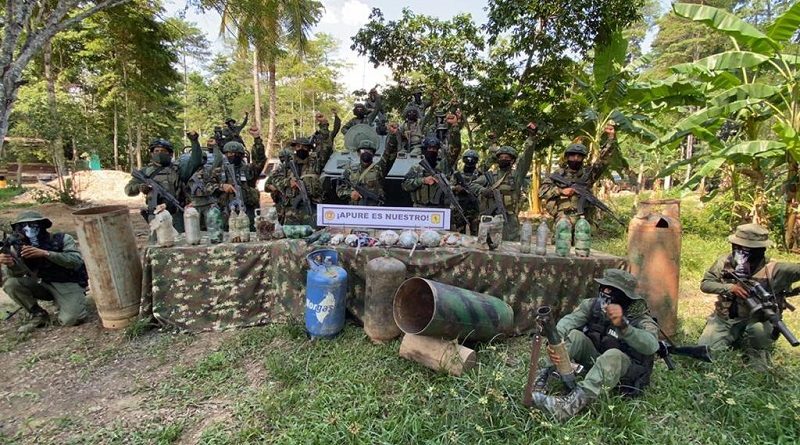 FANB desactiva explosivos de las TANCOL en zonas fronterizas de Venezuela