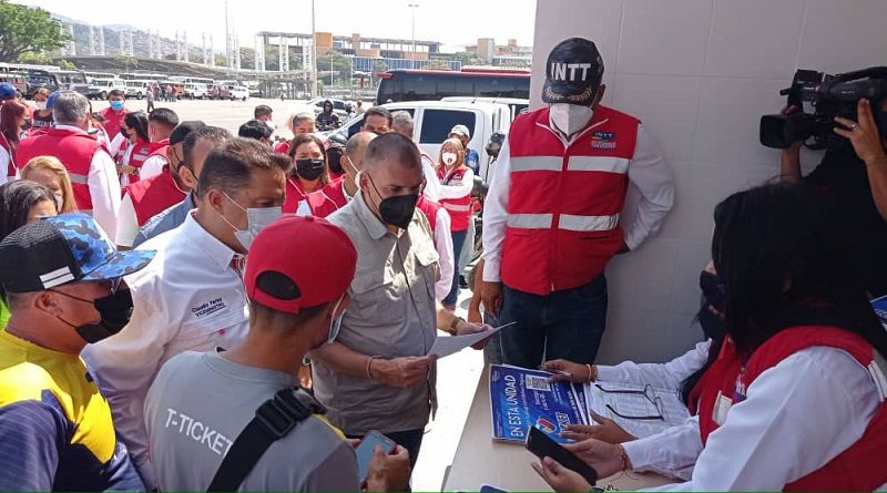 Efectúan sincronización e identificación de VeTicket a unidades de transporte público en Caracas