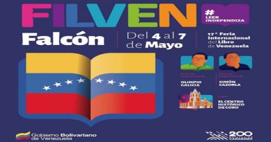 Filven llega a Falcón del 4 al 7 de mayo