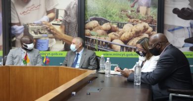 Venezuela y Guinea Bissau estrechan lazos de cooperación científico-tecnológica