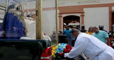 Divina Pastora llegó a bendecir al municipio Sucre en Aragua