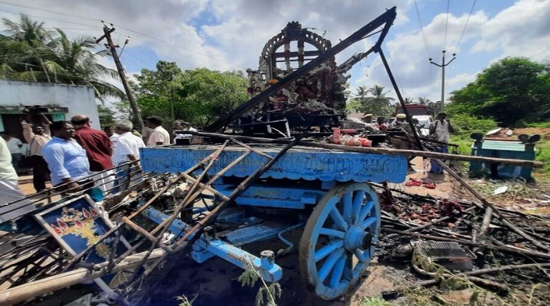 Al menos 11 muertos y 15 heridos tras electrocutarse en una procesión en la India