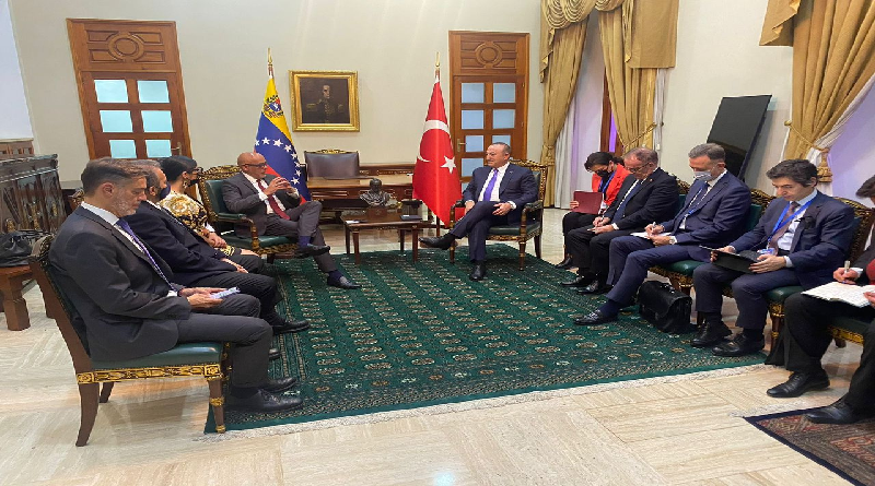 Venezuela y Turquía acordaron activar cooperación en materia legislativa