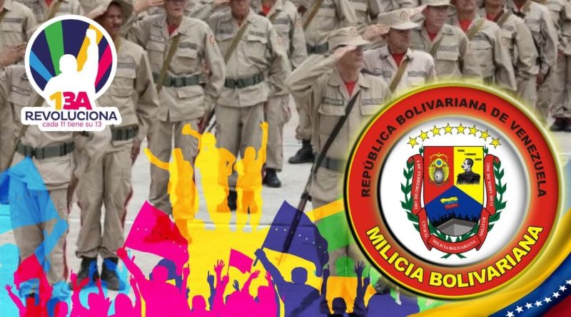 Jefe de Estado celebra el Día de la Milicia Nacional Bolivariana