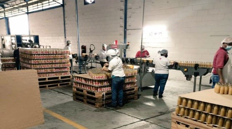 Producción de néctar de manzana retoma planta Guacara de Lácteos Los Andes