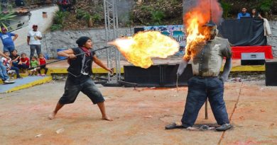 Fundaculgua realiza tradicional Quema de Judas en El Castrero