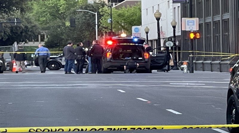 El departamento policial desconoce el origen del acontecimiento armado perpetrado contra un grupo de personas (Foto: @SacPolice)