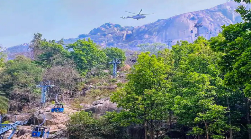 Tres fallecidos tras accidente en teleférico más alto de la India