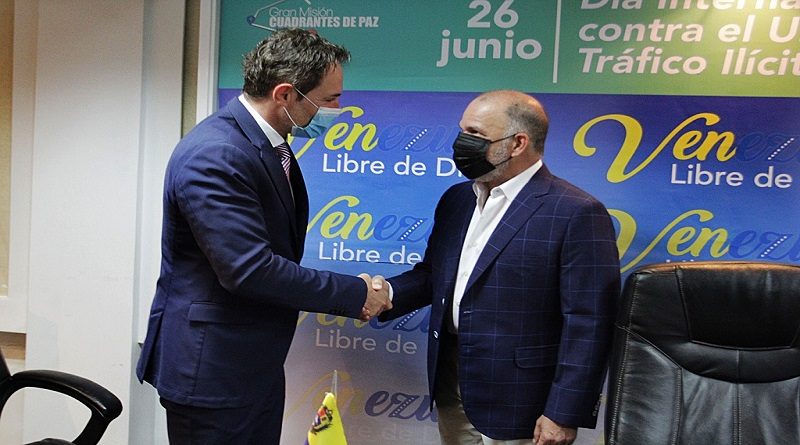 Venezuela y Alemania intercambian información en materia antidrogas