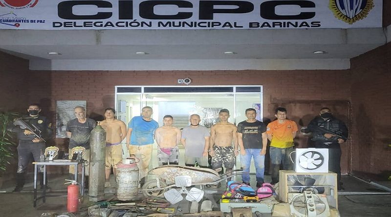 CICPC desmantela y captura banda delictiva en operativo en Barinas