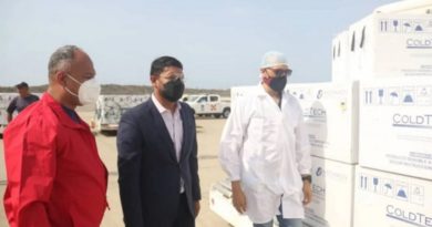 Arriban al país 2.5 millones de distintas vacunas gracias a convenio con Rusia